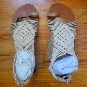 Mossimo Macrame Sandals